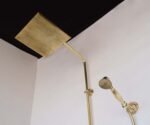Unlacquered brass exposed shower system - Image 8