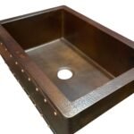 Dual Mount Copper Kitchen Farmhouse Apron Sink-Zinnia - Image 4