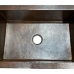 Dual Mount Copper Kitchen Farmhouse Apron Sink-Zinnia - Image 8