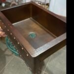 Dual Mount Copper Kitchen Farmhouse Apron Sink-Zinnia - Image 3