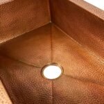 Single Apron Copper Farmhouse Sink -Lona - Image 3