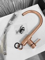 Copper Kitchen Mixer Tap Single Handle - Image 5